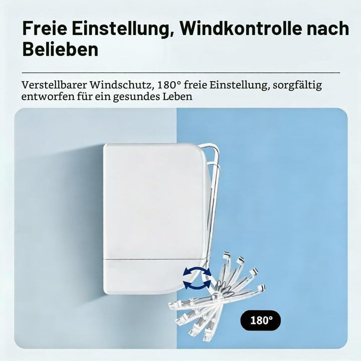 Universal Klimaanlage Windabweiser, Verstellbarer &amp; Einziehbarer Klimaschutz, Windabweiser für kalte