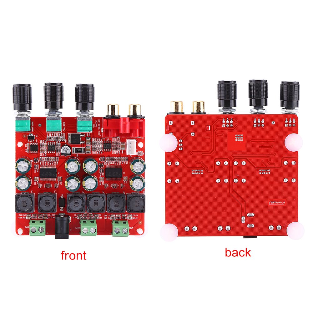TPA3118 2.1-Kanal Audioverstärkerplatine Gleichstrom 12V-26V 30W+30W+60W Digitale Subwoofer-Leistung