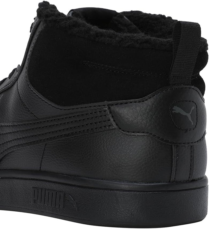 PUMA Herren Smash 3.0 Mid WTR Sneaker, Puma Black Shadow Gray