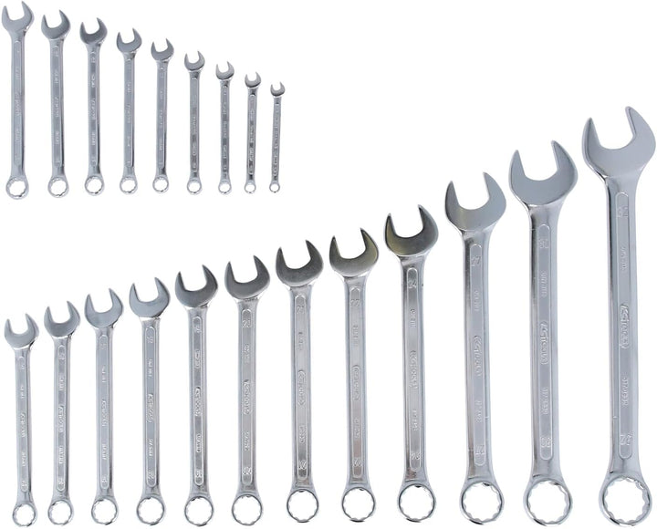 KS Tools 517.0043 Ringmaulschlüssel-Satz, abgewinkelt, 21-tlg 6-32mm