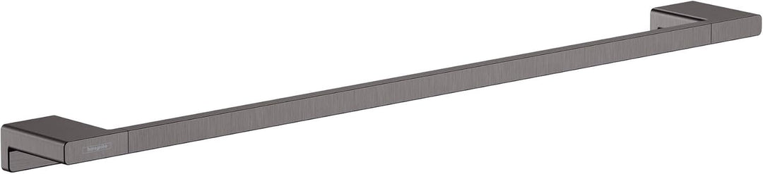 hansgrohe Handtuchstange AddStoris, Badetuchhalter 64.8cm, Handtuchhalter, Brushed Black Chrome 648m