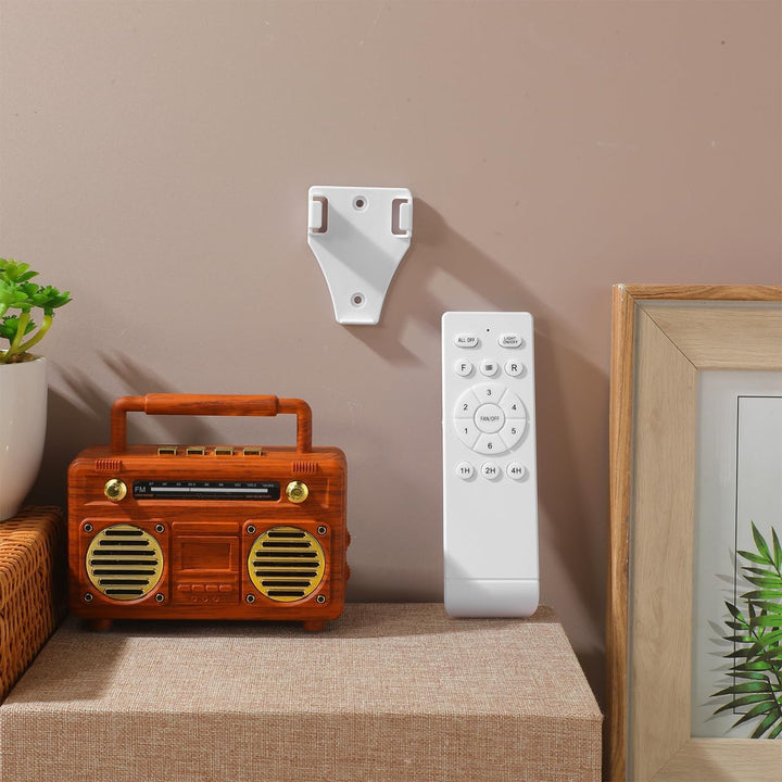 POPETPOP Deckenventilator Fernbedienung Universal, 433 MHz Fernbedienung für Deckenventilator mit Li