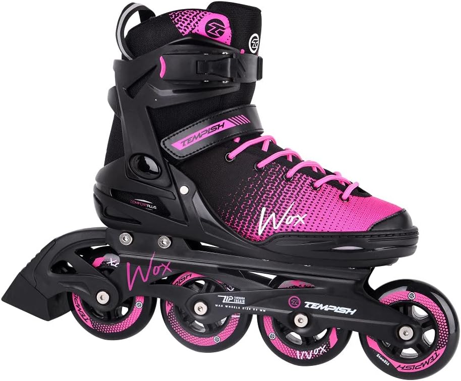 TEMPISH Damen Wox Lady Inline Skates 39 Schwarz/Pink, 39 Schwarz/Pink