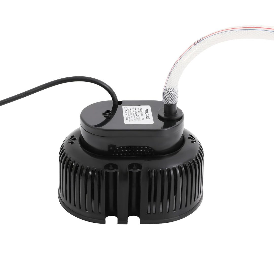 Pool Pumpe 75W Planschbecken Filterpumpe mit Wasserleitung, Anschlüsse, IPX8 Filterpumpe Pool für Te