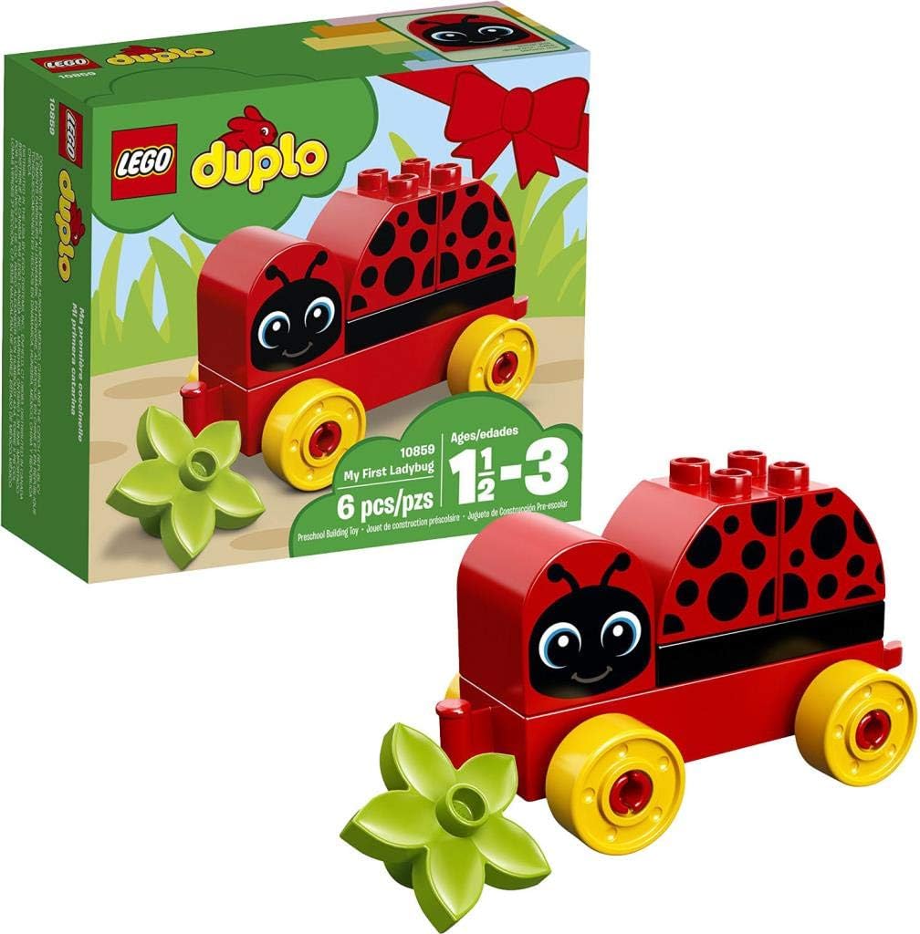 Lego Duplo 10859 Mein Erster Marienkäfer - Erste Bauerfolge, Spielzeug, Bunt Spielzeug Single, Spiel