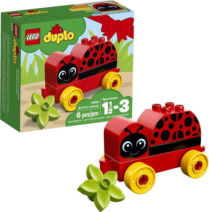 Lego Duplo 10859 Mein Erster Marienkäfer - Erste Bauerfolge, Spielzeug, Bunt Spielzeug Single, Spiel