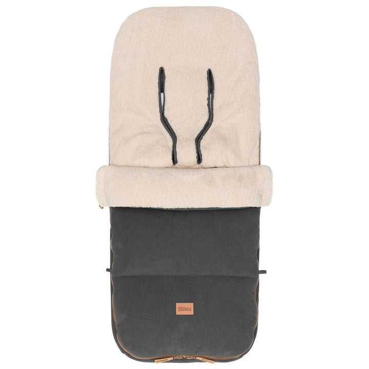Fillikid Winterfusssack Kinley Exklusiv | warmer Babyfusssack mit Coral Fleece | wind- & wasserabwei