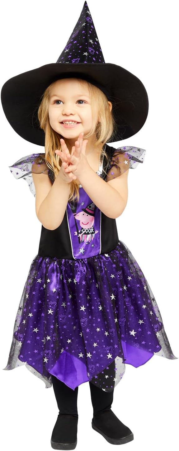 (PKT) (9907550) Peppa Pig Witch (3-4yrs) 104 Mehrfarbig, 104 Mehrfarbig