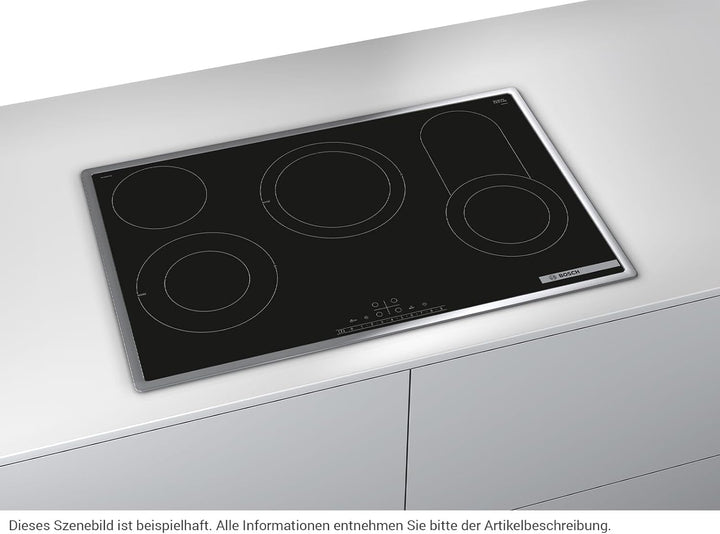 Bosch PKC845FP1D Serie 6 Cerankochfeld (autark), 80 cm breit, Made in Germany, Bräterzone für grosse