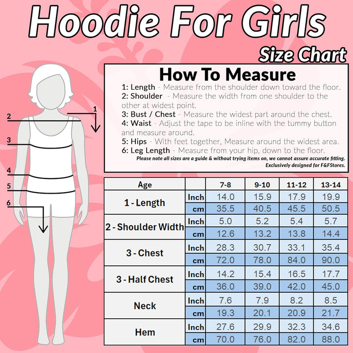 Disney Stitch Kapuzenpullover Mädchen Cropped Hoodie Kinder Teenager 7-14 Jahre - Hoodie Mädchen Ges