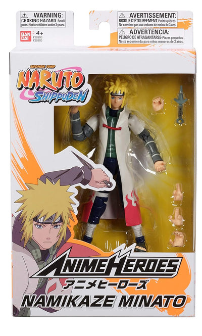 Bandai – Anime Heroes – Naruto Shippuden – Anime Heroes Figur 17 cm – Namikaze Minato – 36905, Minat