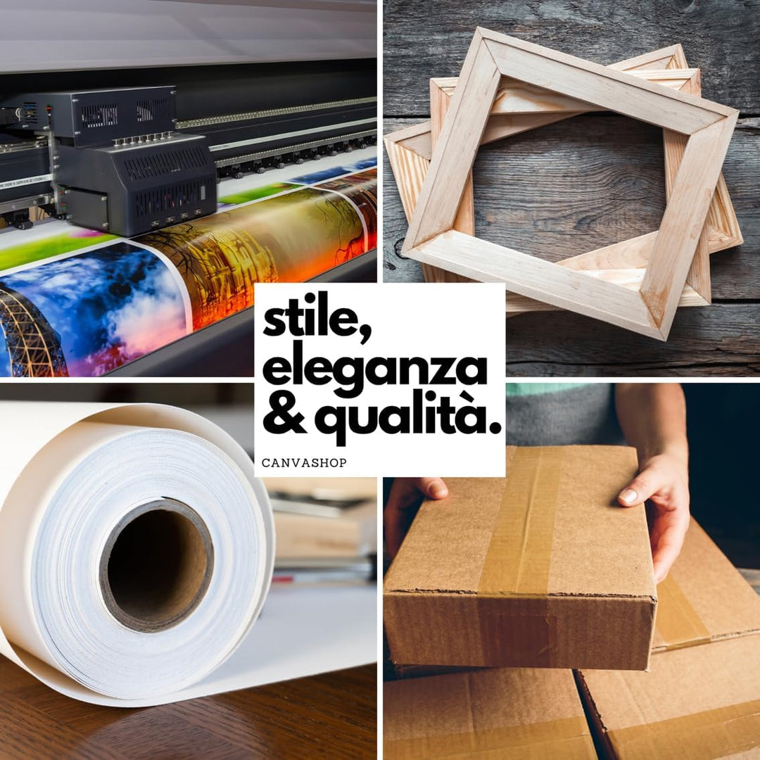 canvashop Moderne Bilder Wohnzimmer Der Kuss von Klimt cm 60 x 30 Wandbilder Vertikales Bild auf Lei