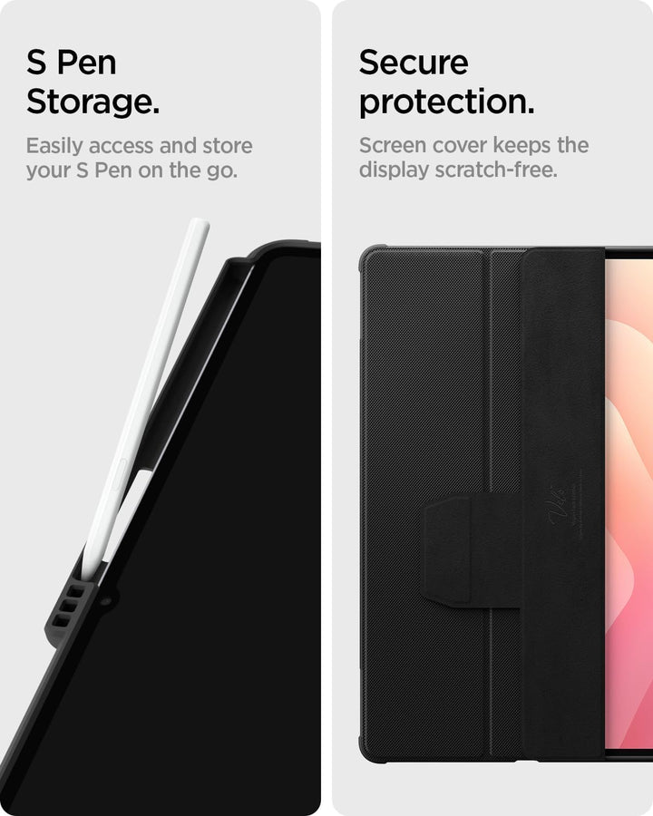 Spigen Rugged Armor Pro Hülle für Galaxy Tab S11 Ultra (2025) | Robuste Hülle mit S Pen Halter, Tri
