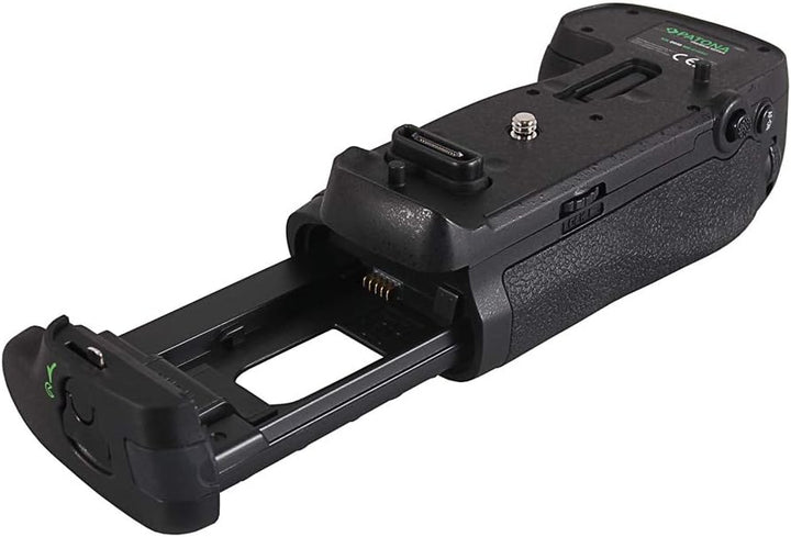 PATONA 1493 - Ersatz für Batteriegriff Nikon MB-D18 für D850 mit IR-Fernauslöser (Batteriefach für 1