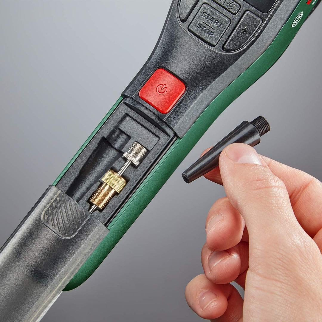 Bosch Home and Garden BOSCH elektrische Fahrradpumpe / Luftpumpe Mini Kompressor EasyPump (3,0 Ah Ak