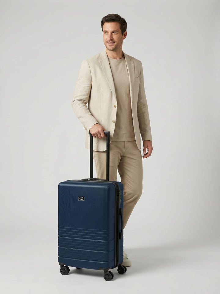 camel active Kabinen-Koffer für Damen und Herren | Kleiner Cabin-Trolley 34 x 22 x 55 cm aus hochwer