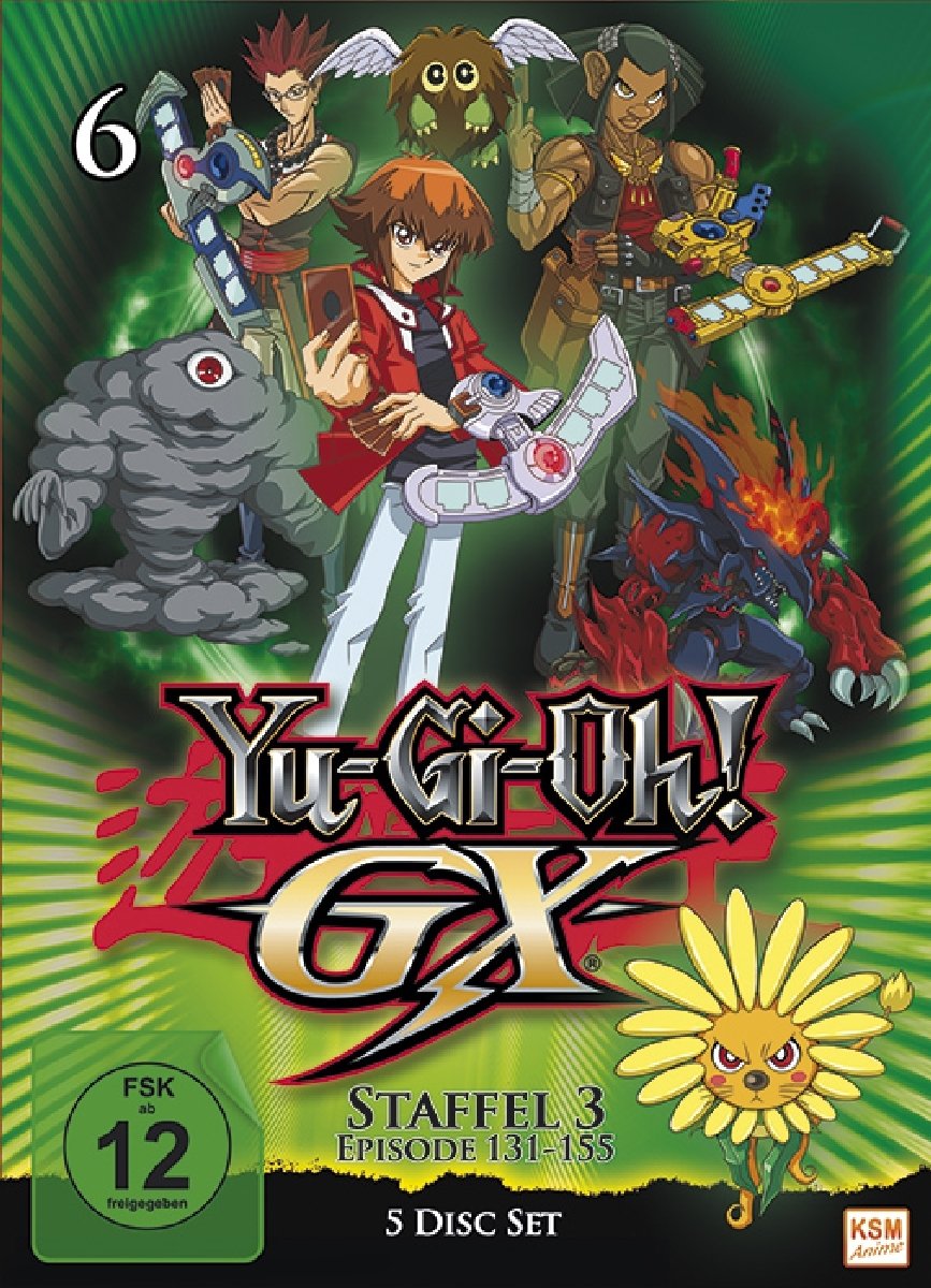 Yu-Gi-Oh! - GX - Staffel 3.2/Episode 131-155 [5 DVDs], DVD
