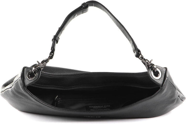 Mandarina Duck Damen Mellow Leather Shopper Schwarz, Schwarz