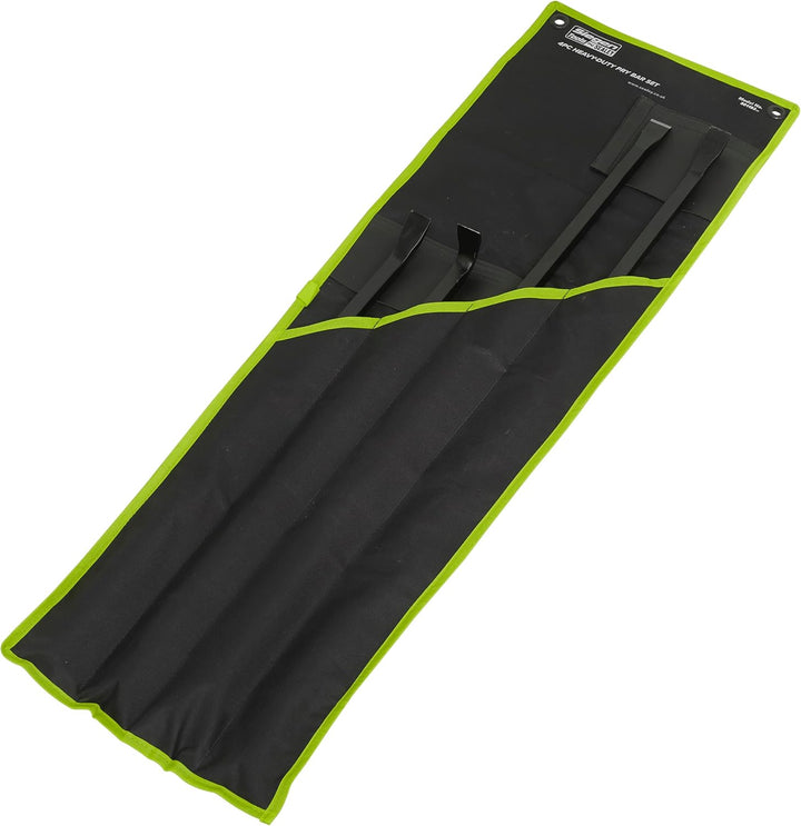 Pry Bar Set 4pc Heavy-Duty with Hammer cap