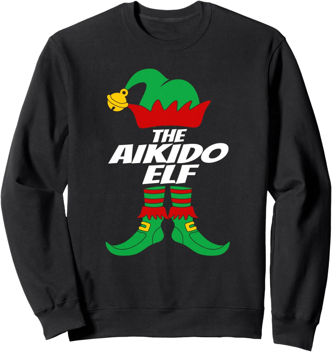 "The Aikido Elf" Spruch Design Kampfsportler Elfen Sweatshirt