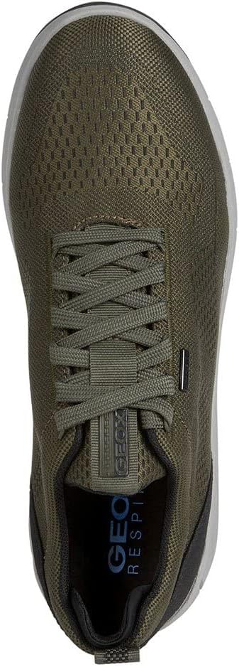 Geox Herren U Spherica 4x4 B ABX Sneakers 46 EU Dk Olive, 46 EU Dk Olive