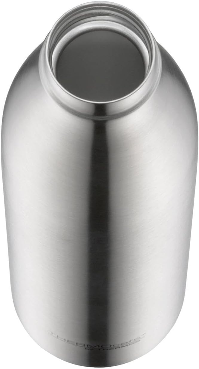 THERMOcafé by THERMOS TC BOTTLE stainless steel mat 0,75l, Isolierflasche aus Edelstahl, kohlensäure
