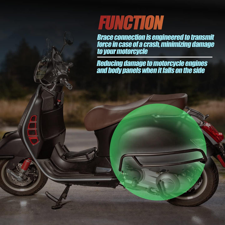 Scooter Highway Crash Bars Motorschutz Stossfängerrahmen Fallschutz für Vespa GTS 125 300 GTS125 GTS