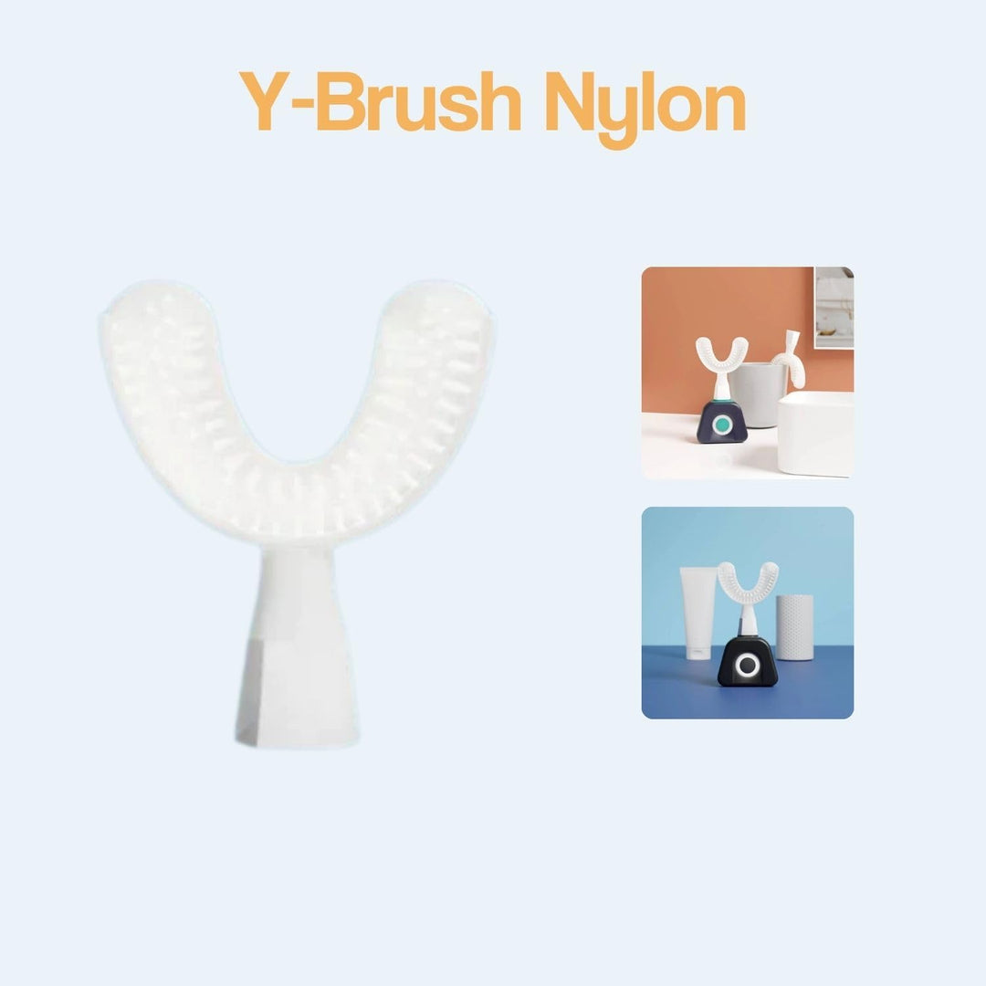 Y-Brush - Zahnbürstenkopf - Y-Bürste - Flexibel - 6 Monate Nutzung - Erwachsene S - Enfant (4 - 12 a