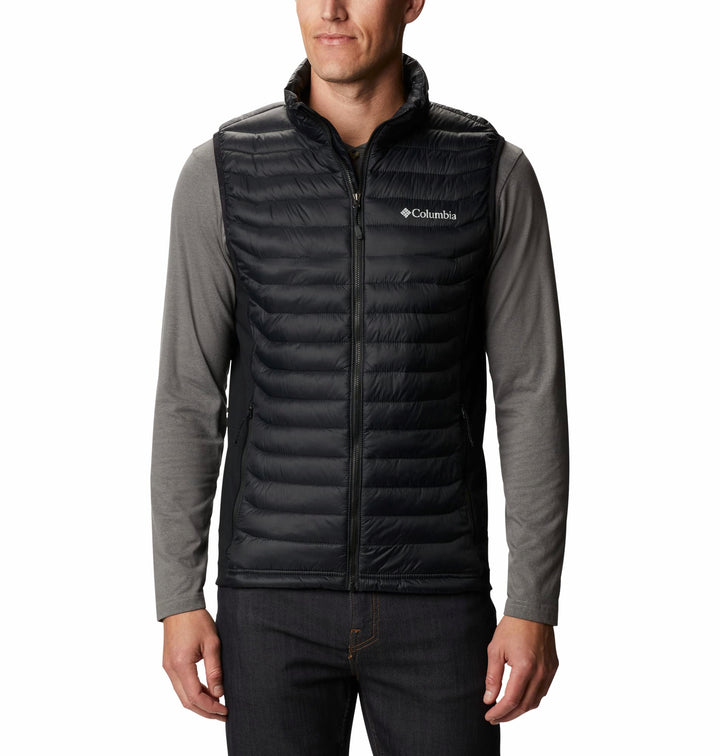 Columbia Herren Powder Pass Vest Steppweste (1er Pack) S Black 010, S Black 010