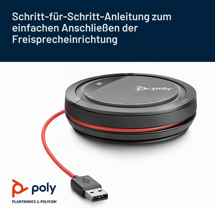 Plantronics CALISTO 3200 USB-A, Schwarz Single, Single