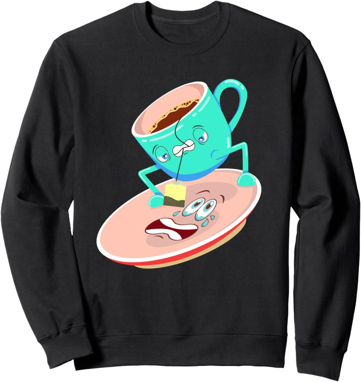 Teebeutel-Stichel Video-Gamer Teebeutel-Witz Sweatshirt