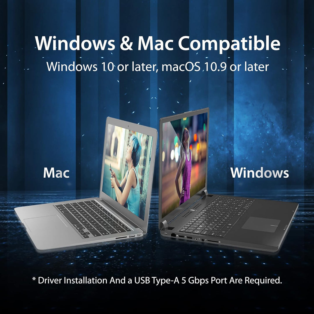 j5create USB 3.0 zu 4K HDMI Display-Adapter- USB 3.0 Typ-A Stecker | HDMI Buchse | 4K UHD | Auflösun