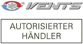 VENTS Kleinraumventilator Wandventilator Quiet Style 100