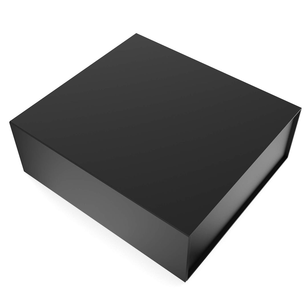 JiaWei Geschenkbox 1 Stück, 38.5x35x12.8 cm Geschenkkarton mit Magnetisch Deckel, Grusskarten &amp; Gesc