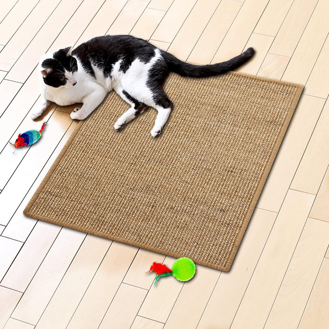 Floordirekt Sisal Fussmatte Teppich Vorleger Kratzteppich Katzenmöbel Kratzmatte Sisalmatte, widerst