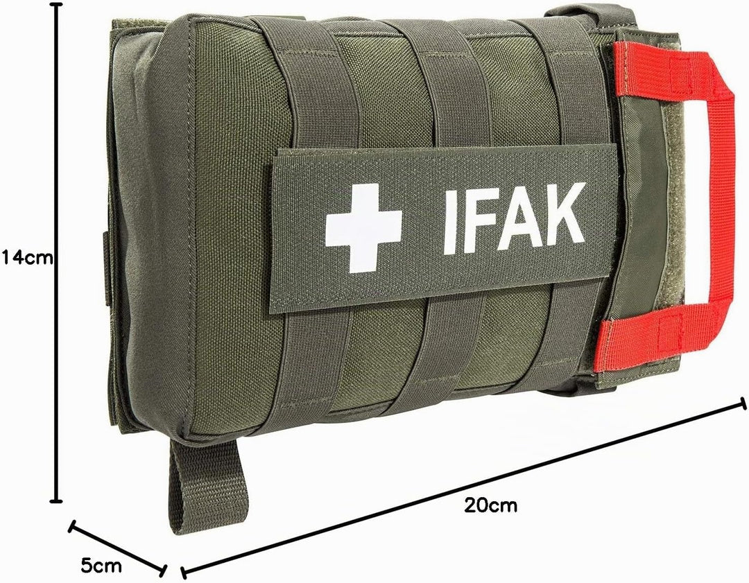 Tasmanian Tiger TT IFAK Pouch VL L Molle-kompatible Erste Hilfe Set Gürtel-Tasche für Wandern Outdoo