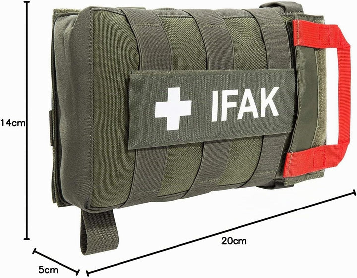 Tasmanian Tiger TT IFAK Pouch VL L Molle-kompatible Erste Hilfe Set Gürtel-Tasche für Wandern Outdoo