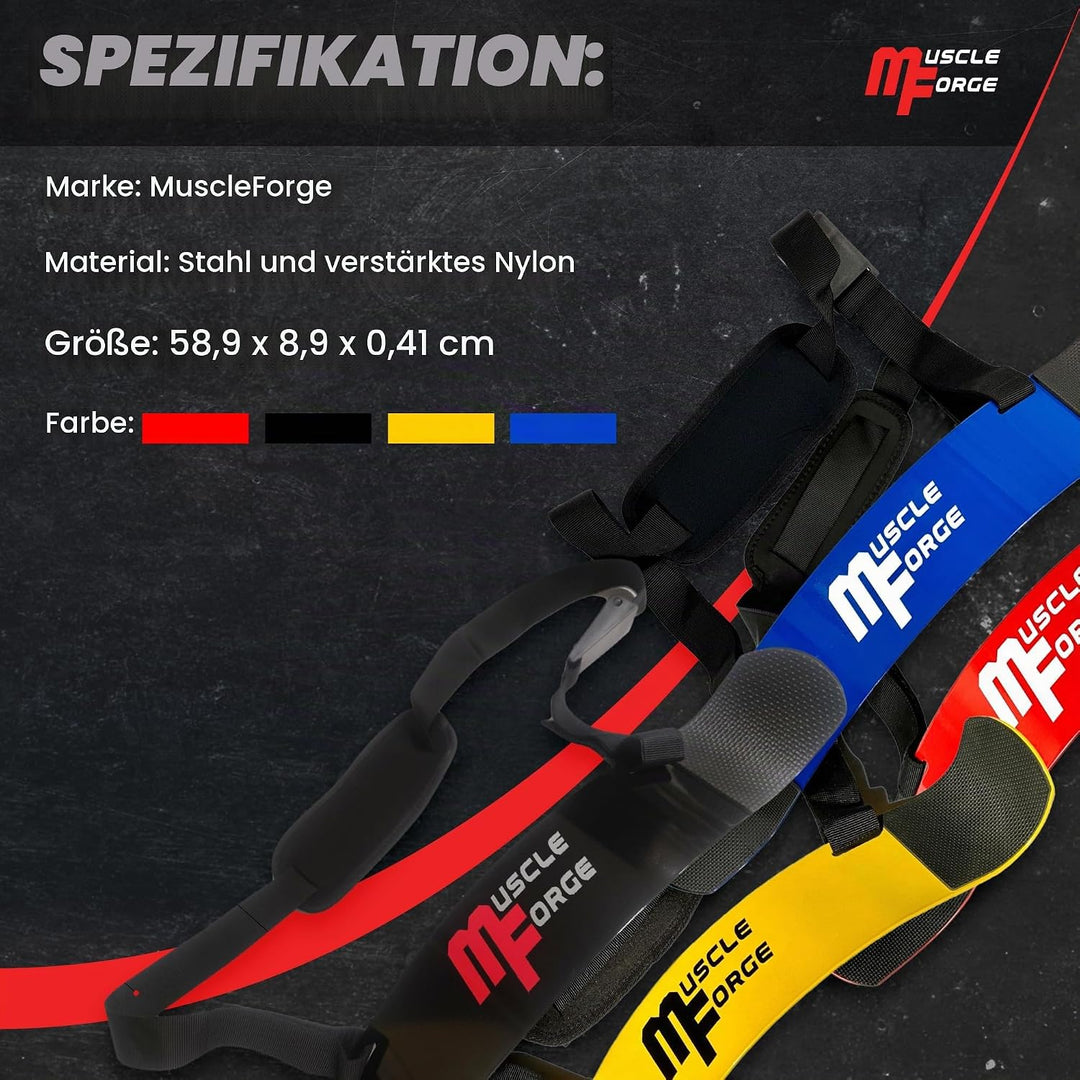 MuscleForge® Bizeps-Trainer Arm Blaster, Bizeps Isolator für eine optimale Isolierung der Bizeps und
