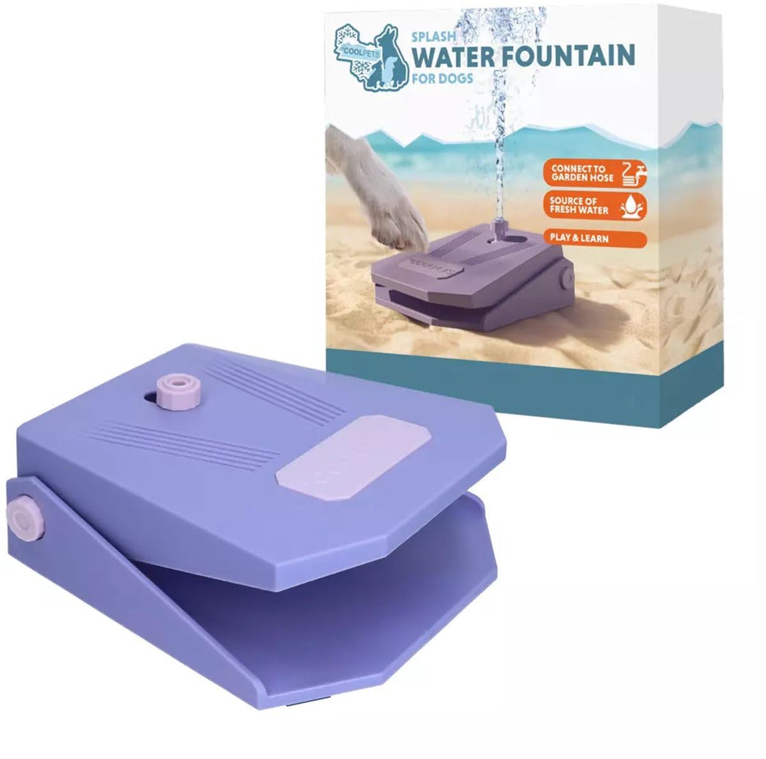 CoolPets Splash Water Fountain – Wasserspielzeug für Hunde – Abkühlung für Hunde – Hundespielzeug –