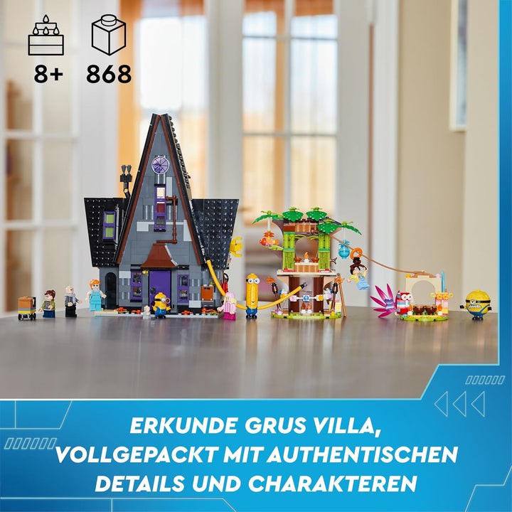 LEGO Ich – Einfach unverbesserlich 4 Familienvilla von Gru und den Minions, Film-Spielset zu Ich – E