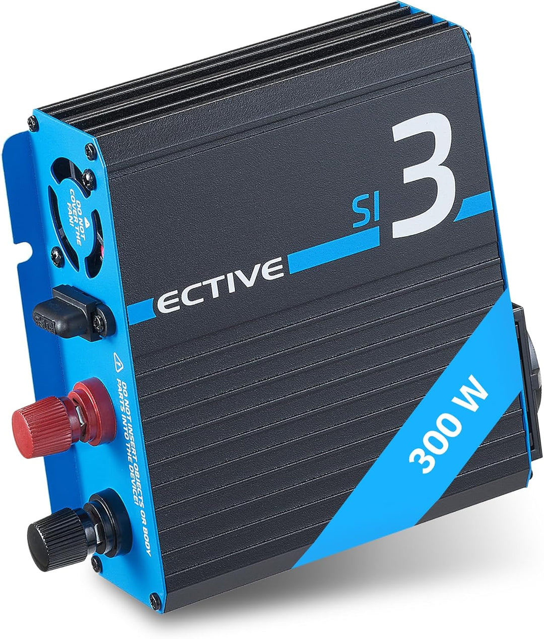 ECTIVE Reiner Sinsus Wechselrichter SI3-300W, 12V auf 230V, USB, Überlastschutz, Überhitzungsschutz,