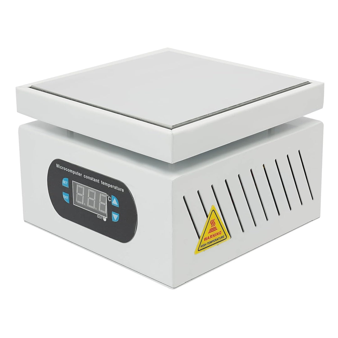 Lötstation Heizplatte 150x150mm, 350W Digital Löt-Heizplatte Mikrocomputer Elektrische Heizstation S
