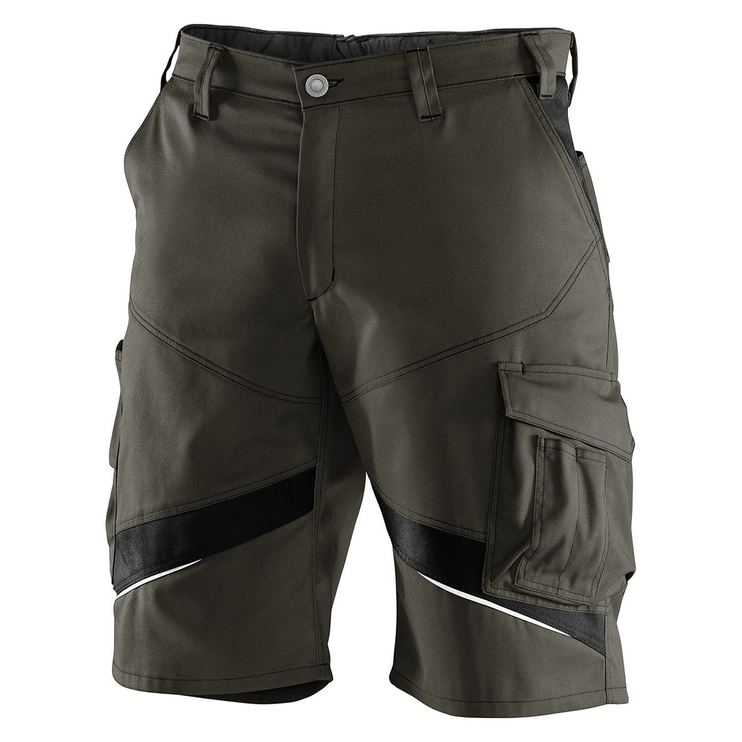 KÜBLER Workwear Herren Shorts Bermuda Shorts 42 Grün, 42 Grün