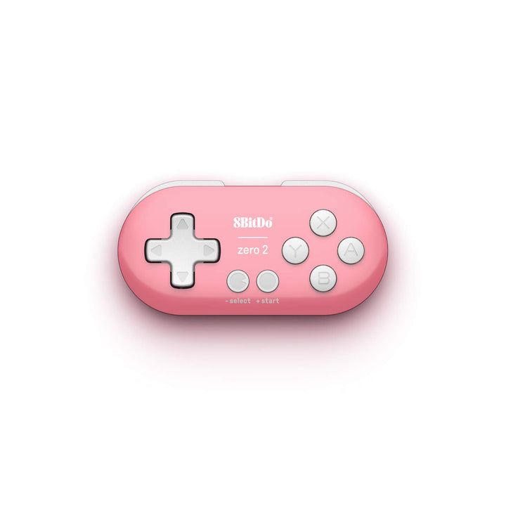 8Bitdo Zero 2 Bluetooth Gamepad For Switchpcmacosandroid (Pink Edition) [ Standard, Standard