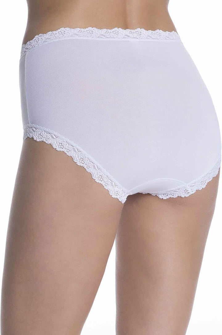 Nina von C. Damen-Taillenslip 3er-Pack Modal Weiss 38, Weiß 38