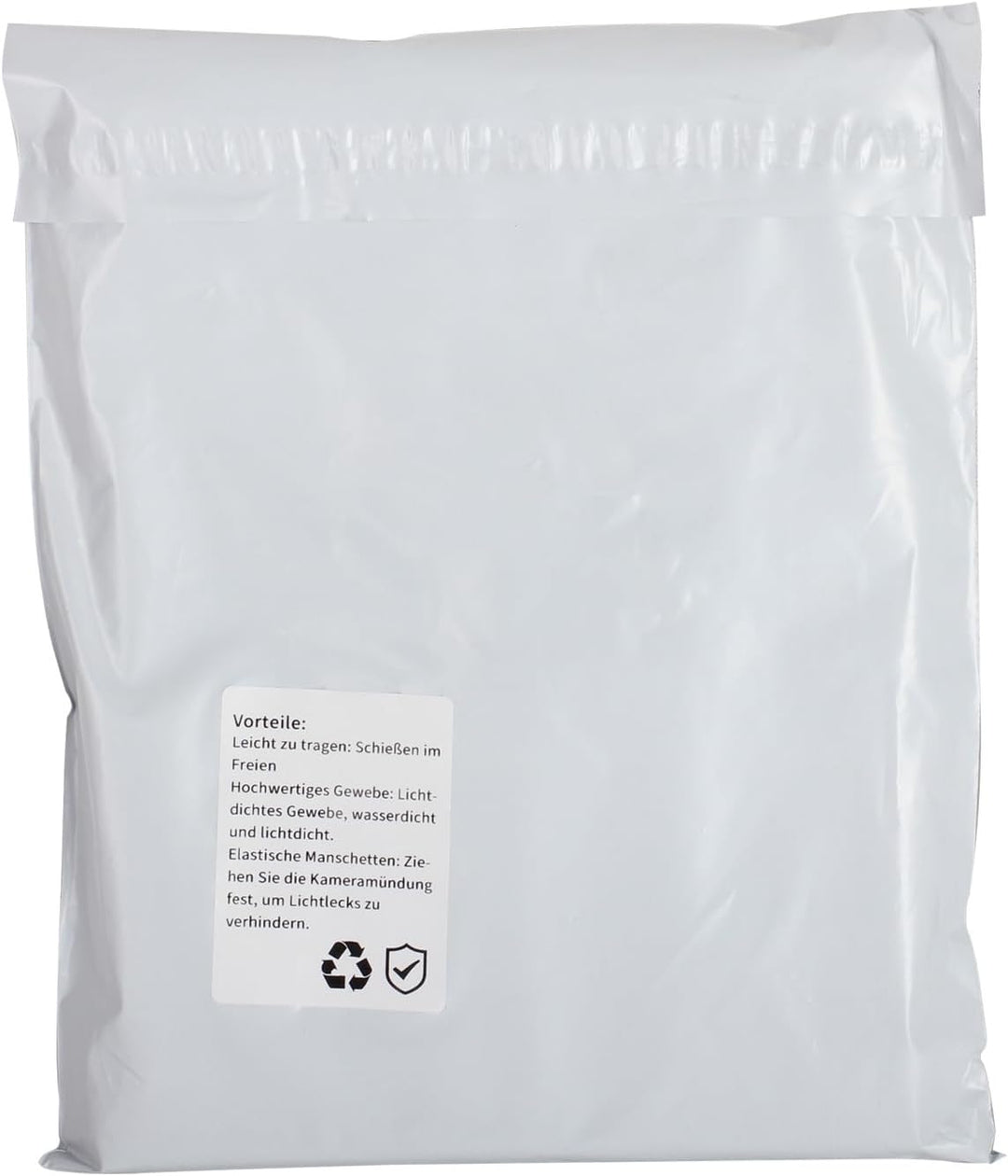 eTone Professionelle Fokussierhaube für Grossformat-Kameraverpackungsschutz Focusing Hood Dark Cloth