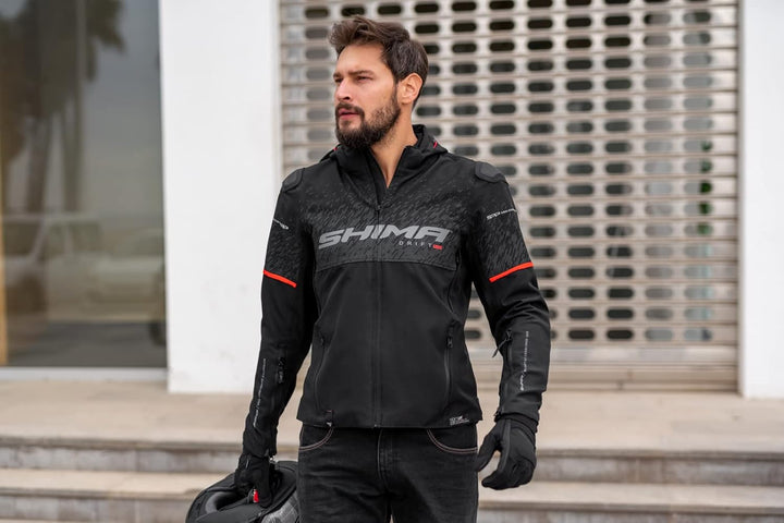 SHIMA Unisex Drift Jacke, Schwarz, M Herren Wasserdicht M Schwarz, Herren Wasserdicht M Schwarz