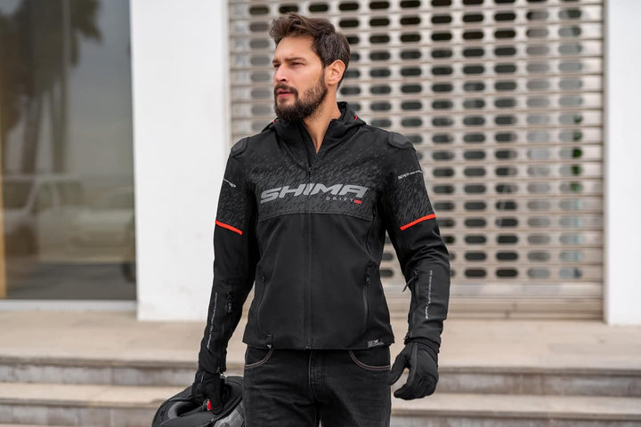 SHIMA Unisex Drift Jacke, Schwarz, 4XL Herren Wasserdicht 4XL Schwarz, Herren Wasserdicht 4XL Schwar