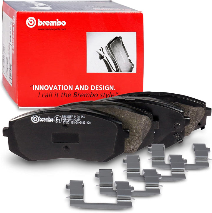 Brembo P30056 Vordere Bremsbeläge, Anzahl 4 Single, Single