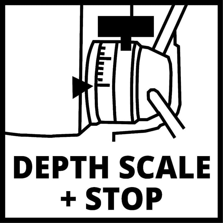 Einhell Säulenbohrmaschine TE-BD 550 E (550 Watt, stufen-/werkzeuglose Drehzahlregulierung, LCD Anze